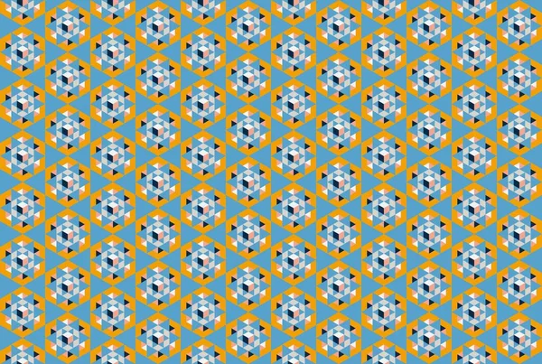 Tekrarlanan şekillerle soyut yaratıcı arkaplan