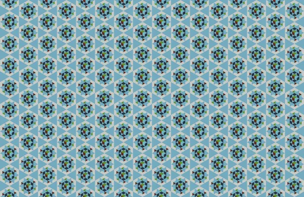 Altıgen desenli modern renkli arkaplan