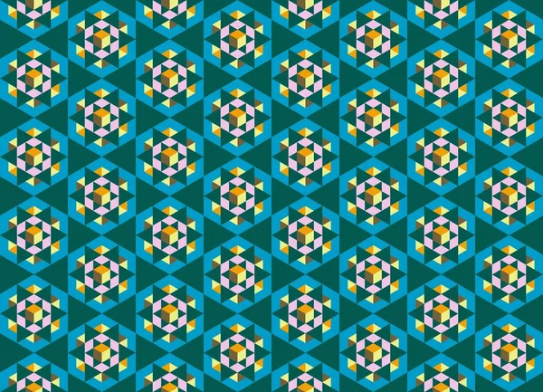 Tekrarlanan şekillerle soyut yaratıcı arkaplan