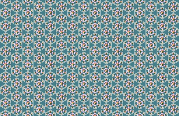 Geometrik elementlerle kusursuz soyut arkaplan