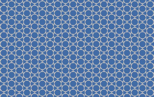 Abstract creative background with repeated shapes