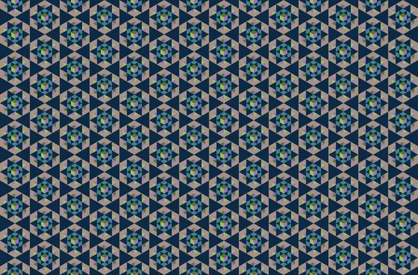 Altıgen desenli modern renkli arkaplan