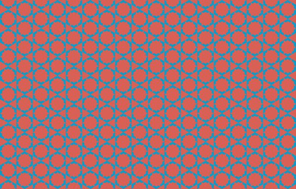 Abstract creative background with repeated shapes