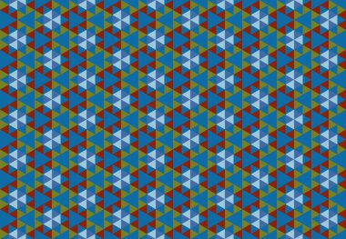 Tekrarlanan şekillerle soyut yaratıcı arkaplan