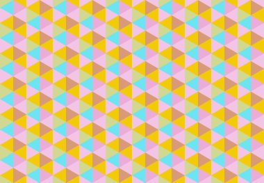 Altıgen desenli modern renkli arkaplan