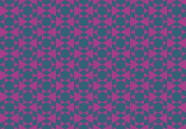 Tekrarlanan şekillerle soyut yaratıcı arkaplan