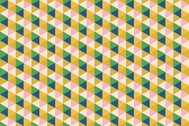 Tekrarlanan şekillerle soyut yaratıcı arkaplan