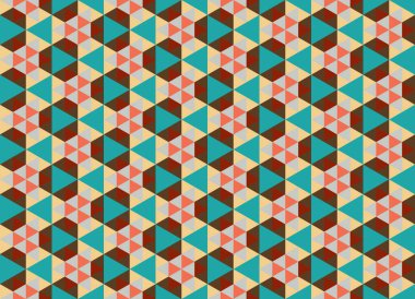 Geometrik elementlerle kusursuz soyut arkaplan