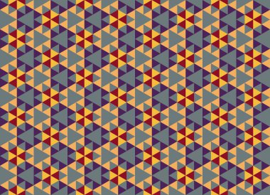 Altıgen desenli modern renkli arkaplan