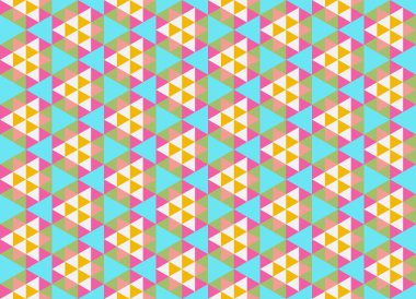 Altıgen desenli modern renkli arkaplan