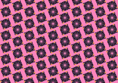 Altıgen desenli modern renkli arkaplan