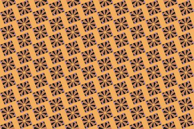 Tekrarlanan şekillerle soyut yaratıcı arkaplan