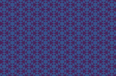 Tekrarlanan şekillerle soyut yaratıcı arkaplan