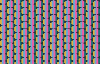 Tekrarlanan şekillerle soyut yaratıcı arkaplan