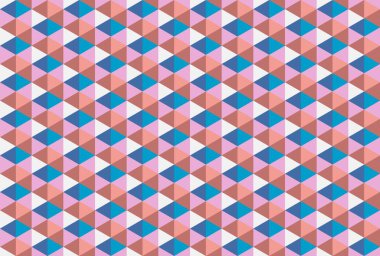 Altıgen desenli modern renkli arkaplan