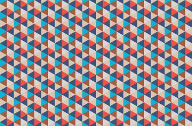 Tekrarlanan şekillerle soyut yaratıcı arkaplan