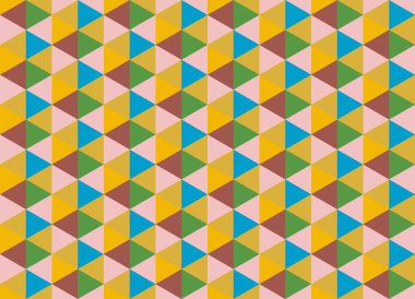 Geometrik elementlerle kusursuz soyut arkaplan