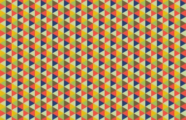 Altıgen desenli modern renkli arkaplan