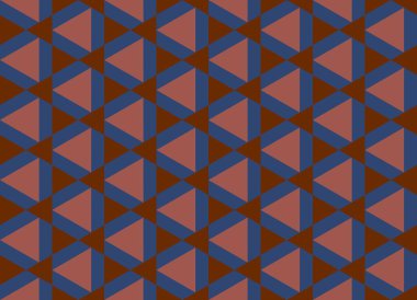 Tekrarlanan şekillerle soyut yaratıcı arkaplan