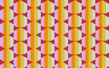 Tekrarlanan şekillerle soyut yaratıcı arkaplan