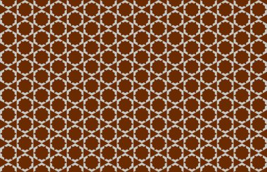 Tekrarlanan şekillerle soyut yaratıcı arkaplan