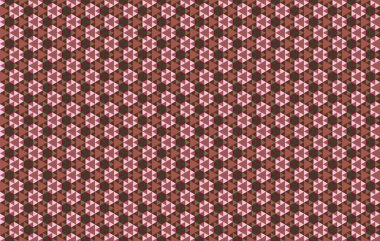 Tekrarlanan şekillerle soyut yaratıcı arkaplan