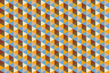 Altıgen desenli modern renkli arkaplan