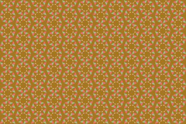 Altıgen desenli modern renkli arkaplan