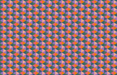 Tekrarlanan şekillerle soyut yaratıcı arkaplan