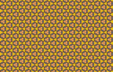 Altıgen desenli modern renkli arkaplan