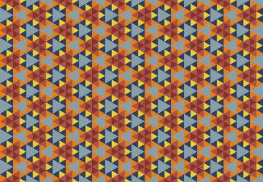 Altıgen desenli modern renkli arkaplan