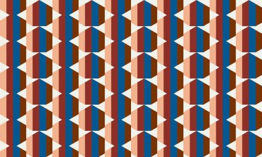 Tekrarlanan şekillerle soyut yaratıcı arkaplan