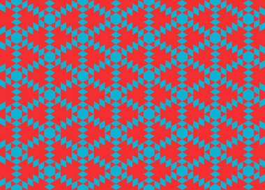 Geometrik elementlerle kusursuz soyut arkaplan