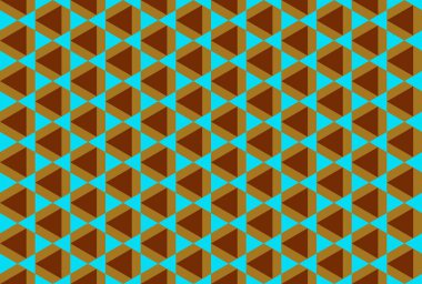 Altıgen desenli modern renkli arkaplan