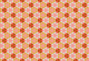 Altıgen desenli modern renkli arkaplan