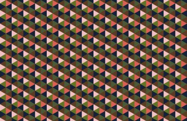 Tekrarlanan şekillerle soyut yaratıcı arkaplan