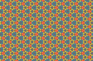 Tekrarlanan şekillerle soyut yaratıcı arkaplan