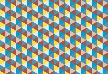 Geometrik elementlerle kusursuz soyut arkaplan