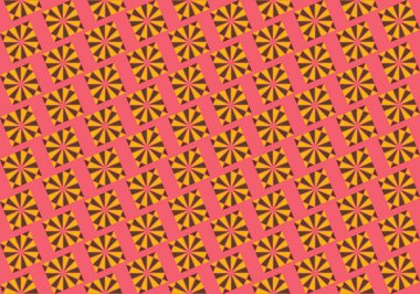 Geometrik elementlerle kusursuz soyut arkaplan