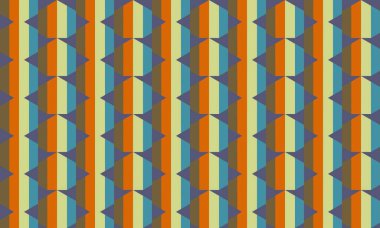 Altıgen desenli modern renkli arkaplan