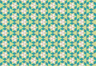 Tekrarlanan şekillerle soyut yaratıcı arkaplan