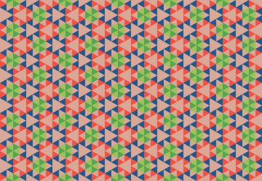 Tekrarlanan şekillerle soyut yaratıcı arkaplan