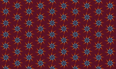 Altıgen desenli modern renkli arkaplan