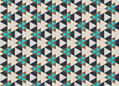 Altıgen desenli modern renkli arkaplan