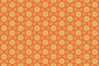 Tekrarlanan şekillerle soyut yaratıcı arkaplan