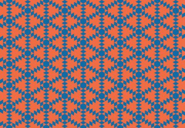 Tekrarlanan şekillerle soyut yaratıcı arkaplan