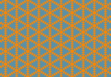 Tekrarlanan şekillerle soyut yaratıcı arkaplan