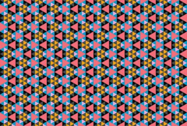 Tekrarlanan şekillerle soyut yaratıcı arkaplan