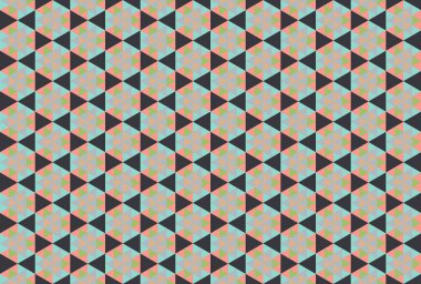 Geometrik elementlerle kusursuz soyut arkaplan