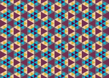 Tekrarlanan şekillerle soyut yaratıcı arkaplan